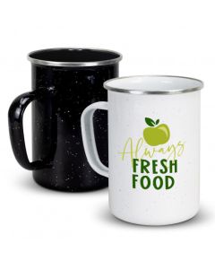 Large Enamel Mug Coffee Mugs
